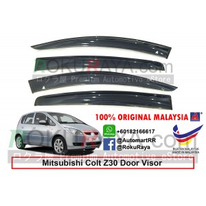 Mitsubishi Colt Z30 2002-2012 AG Door Visor Air Press Wind Deflector (Big 12cm Width)